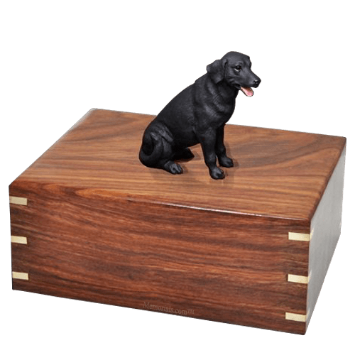 Black Labrador Doggy Urns